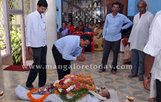 Madhusudan Kushe funeral